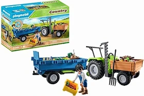 playmobil Country Traktor mit Hänger