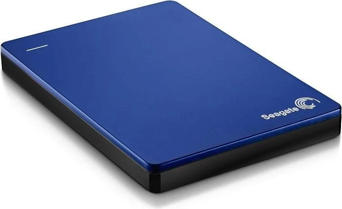 Seagate Backup Plus Slim Portable, blau, 1TB, USB 3.0 Micro-B