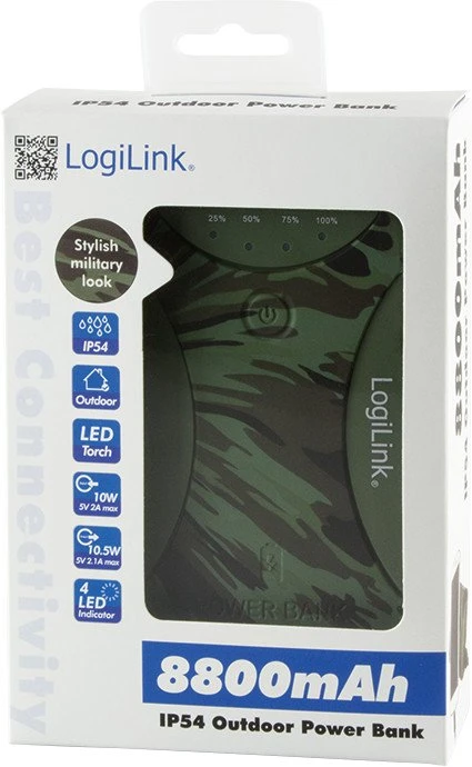 LogiLink Mobile Power Bank 8800mAh