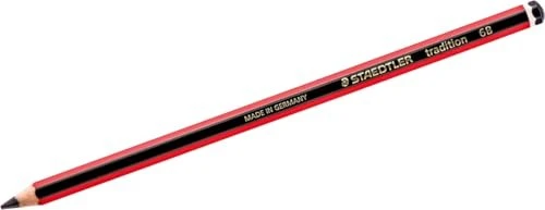 Staedtler Tradition 110 Bleistift 6B graphit, schwarz/rot