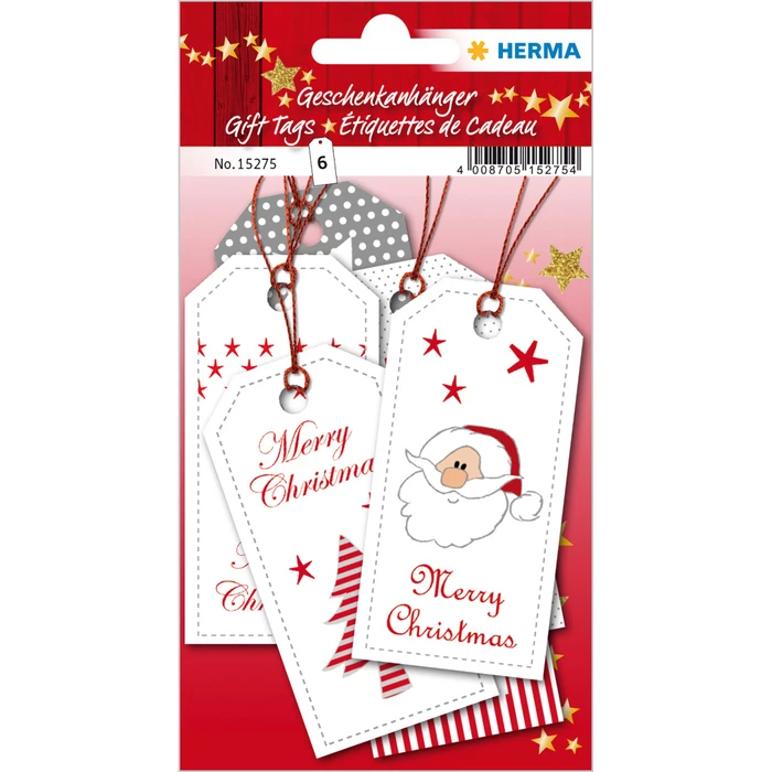 Herma Aushängeschilder Weihnachten XMas mit Faden