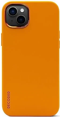 Decoded AntiMicrobial Silicone Back Cover für Apple iPhone 14 Plus Apricot
