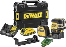 DeWalt DCE825D1G18 Akku-/Batterie-Kreuzlaser inkl. Koffer + Akku 2.0Ah