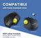 Perixx PERIPRO-303TNB 34mm für Perimice und Logitech M570, Ersatz-Trackball, Tennisball, gelb/weiß Vorschaubild