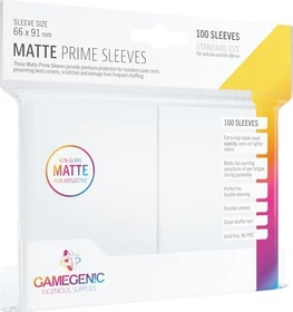 Gamegenic Matte Prime Sleeves weiß, 100 Stück