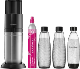 SodaStream Duo Vorteilspack Trinkwassersprudler titan