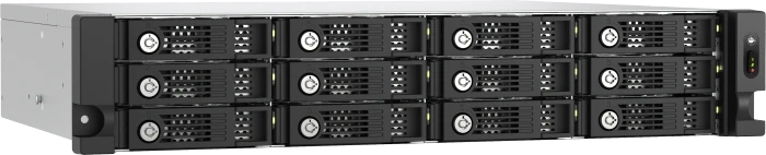 QNAP Rack Expansion Unit TL-R1200PES-RP, 2x Mini SAS HD, 2HE