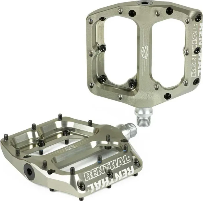 Renthal Revo-F Plattformpedale alugold