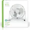 Nedis FNDK1WT15 USB Mini Tischventilator aus Metall 15cm weiß Vorschaubild