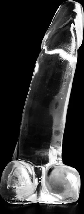 Dark Crystal Clear Medium Dildo