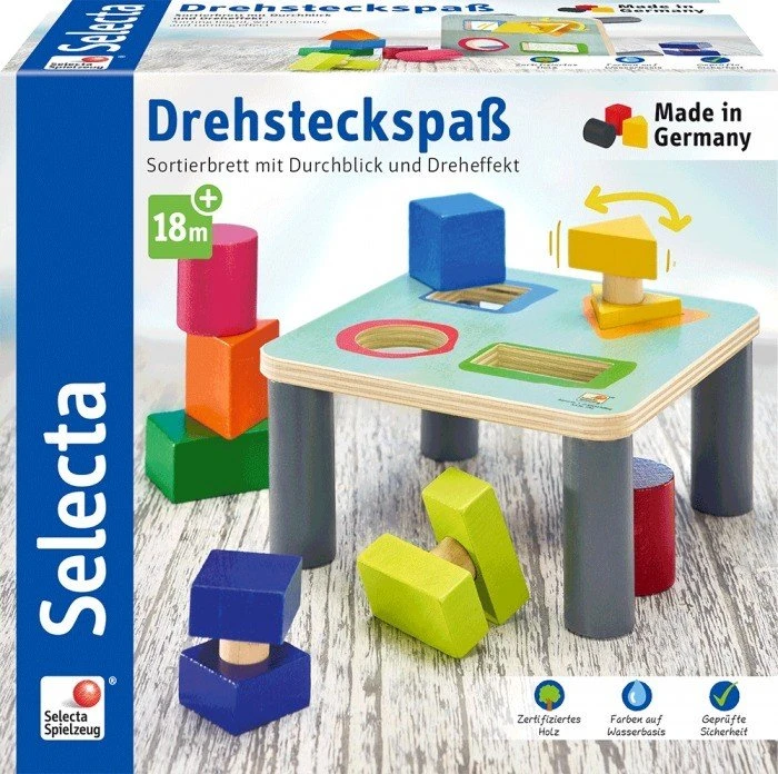 Schmidt Spiele Selecta Drehsteckspaß (62059)