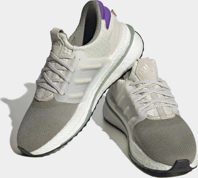 adidas X_PLRBOOST silver pebble/aluminium/purple rush (Herren)