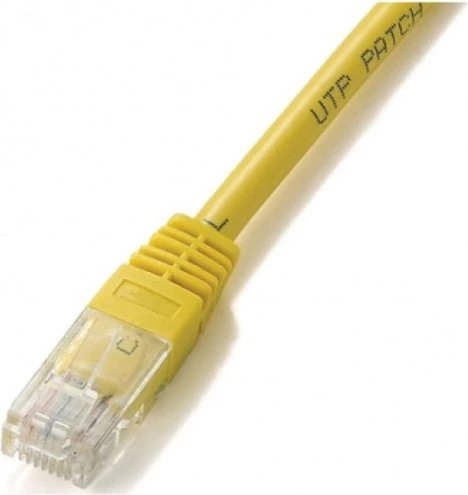Equip Patchkabel, Cat6, U/UTP, RJ-45/RJ-45, 15m, gelb