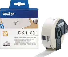 Brother Adressetiketten DK-11201, 29x90mm, weiß, 1er-Pack (400 Etiketten)