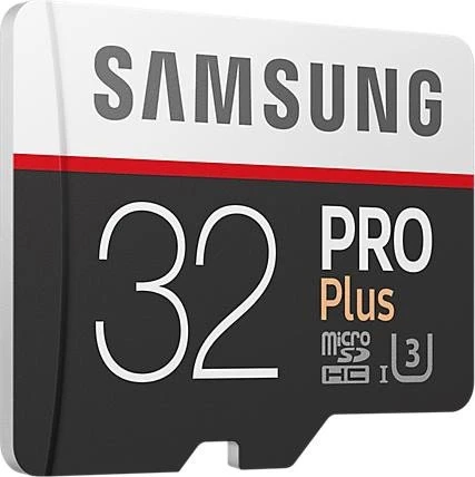 Samsung PRO Plus R100/W90 32GB Kit, UHS-I U3, Class 10