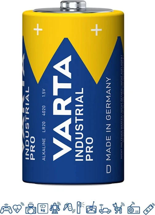 Varta Industrial Pro Mono D, 10er-Pack