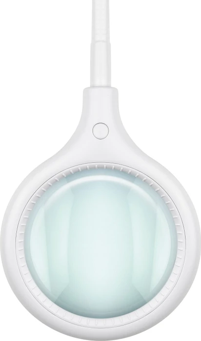 Wentronic Goobay LED-Stand-/Klemm-Lupenleuchte, 6W, 1.75x, 3 Dioptrien weiß