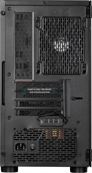 Thermaltake Narvi, schwarz, Core i5-12400F, 16GB RAM, 500GB SSD, GeForce RTX 3060