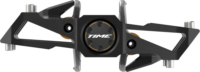 Time Speciale 12 Small Klickpedale schwarz/gold
