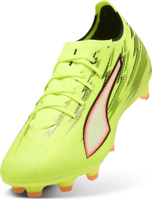 Puma Ultra 6 Match FG/AG yellow alert/puma black/glowing red/lime