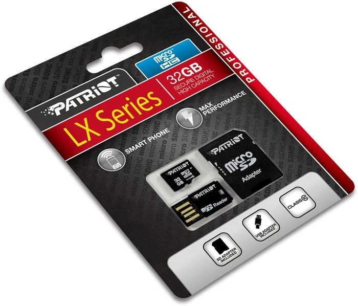 Patriot Signature 32GB Kit, Class 4