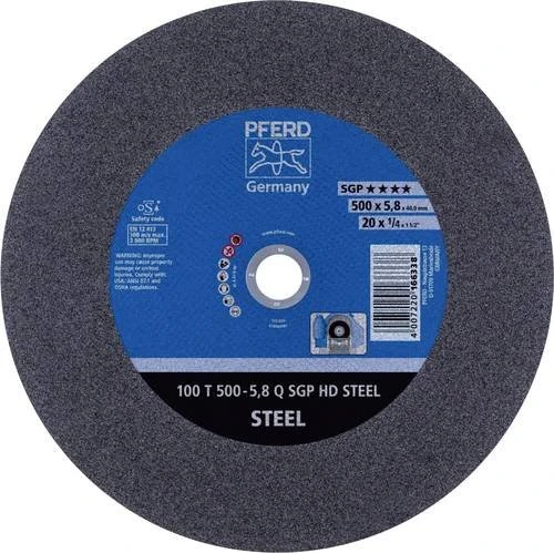 Pferd 100 T 500-5.8 N SGP HD STEEL/40.0 Trennscheibe, 500x5.8x40mm, 5 Stück