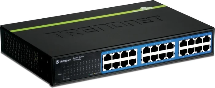 TRENDnet TEG-S GREENnet Desktop Gigabit Switch, 24x RJ-45