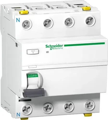 Schneider Electric Fehlerstrom-Schutzschalter iID 4P 63A 100mA Typ A