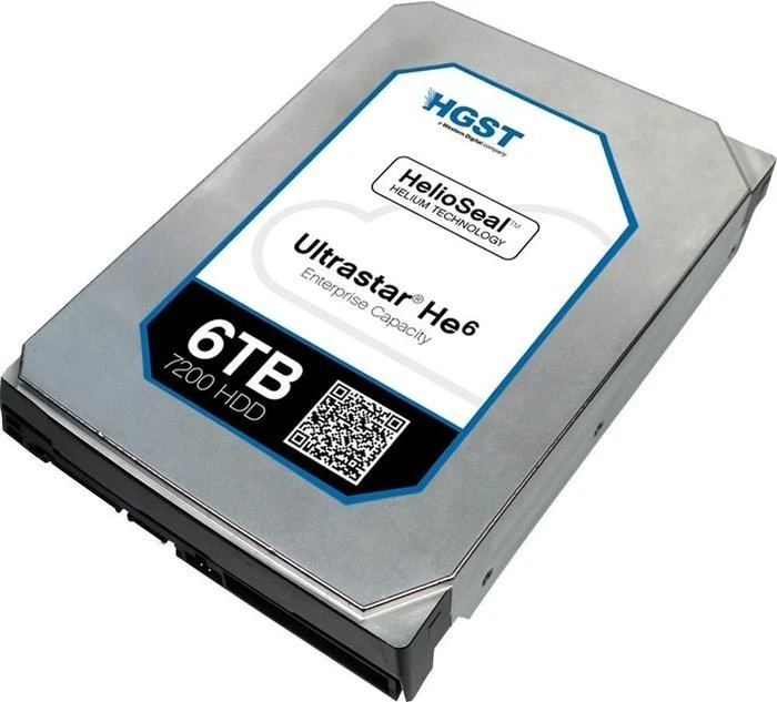 HGST Ultrastar He8 6TB, ISE, 24/7, 512e / 3.5" / SATA 6Gb/s