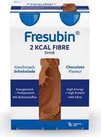 Fresenius Kabi Fresubin 2kcal Fibre Drink Schokolade 800ml (4x 200ml)