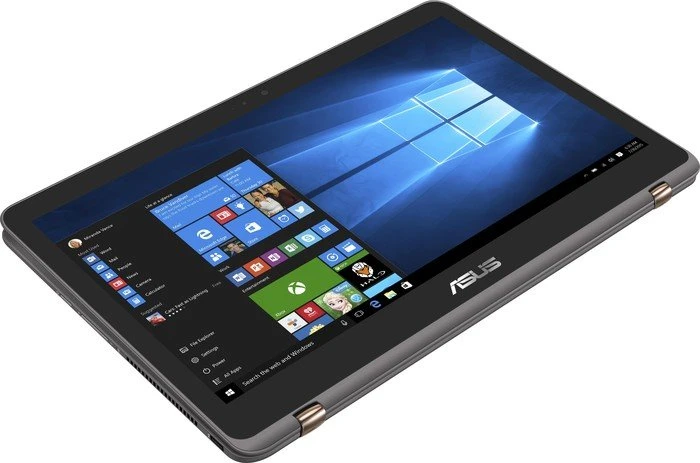ASUS ZenBook Flip UX360UAK-BB352T, Mineral Grey, Core i7-7500U, 8GB RAM, 256GB SSD, DE