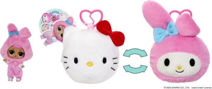 MGA Entertainment L.O.L. Surprise! - Loves Hello Kitty Reversible Plush (verschiedene Ausführungen)