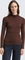 Tom Tailor Rollkragen Shirt langarm dark pecan brown (Damen) Vorschaubild