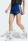 adidas Pacer Training 3-Streifen Woven High-Rise Trainingshose kurz dark blue/white (Damen) Vorschaubild