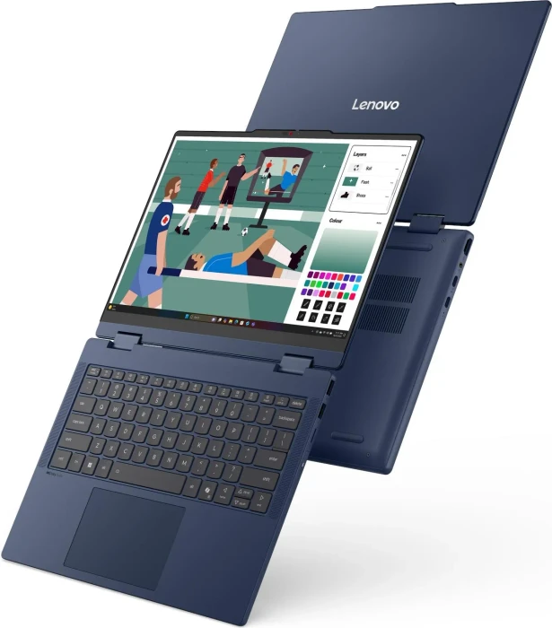 Lenovo IdeaPad 5 2-in1 14IPH11, Cosmic Blue, Core Ultra 7 355, 16GB RAM, 512GB SSD, DE