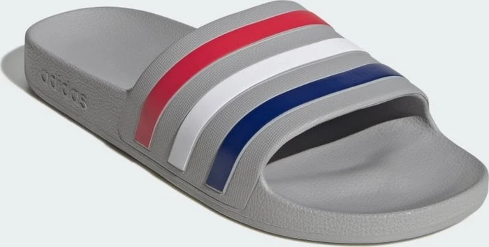 adidas Aqua Adilette grey two/mystery ink/pure ruby