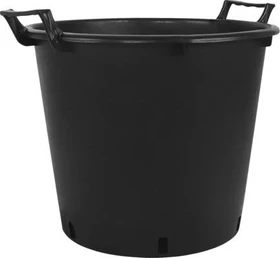 Geli Pflanztopf mit Griff 40cm schwarz