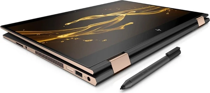 HP Spectre x360 Convertible 15-ch004ng, Dark Ash Silver, Core i7-8705G, 16GB RAM, 512GB SSD, Radeon RX Vega M GL Hybrid, DE