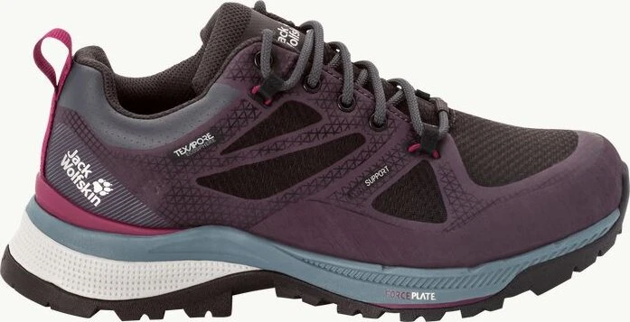 Jack Wolfskin Force Striker Texapore Low violett/grau (Damen)