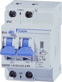Doepke Fehlerlichtbogen-Schutzeinrichtungen DAFDD 1 B16/0,03/2-A