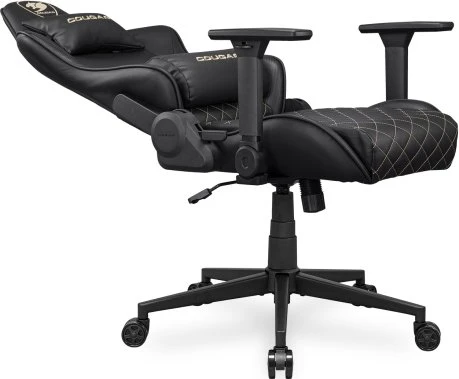 Cougar Armor One V2 Gamingstuhl, schwarz/gold