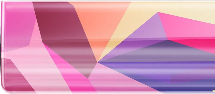 Cherry Xtrfy WR5 Litus Pink Compact Wrist Rest, transparent/violett/orange/rosa