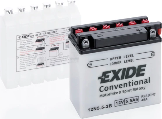 Exide Bike 12N5.5-3B