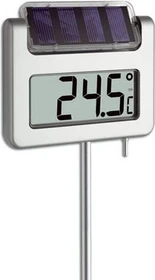 TFA Dostmann Gartenthermometer mit Solarbeleuchtung Avenue, digital