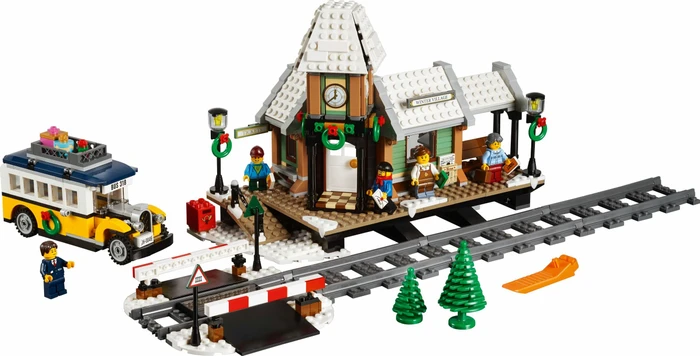 LEGO Creator Expert - Winterlicher Bahnhof