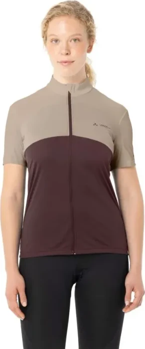 Vaude Matera FZ Trikot kurzarm dark oak (Damen)