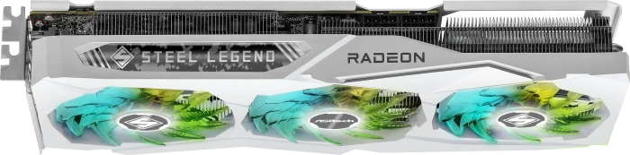 ASRock Radeon RX 7600 XT Steel Legend 16GB OC, RX7600XT SL 16GO, 16GB GDDR6, HDMI, 3x DP