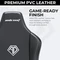 Anda Seat Novis Max Gamingstuhl, Size L, Kunstleder schwarz Vorschaubild