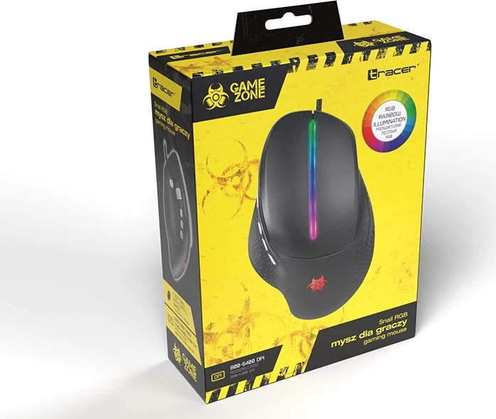 Tracer Gamezone Snail RGB schwarz, USB