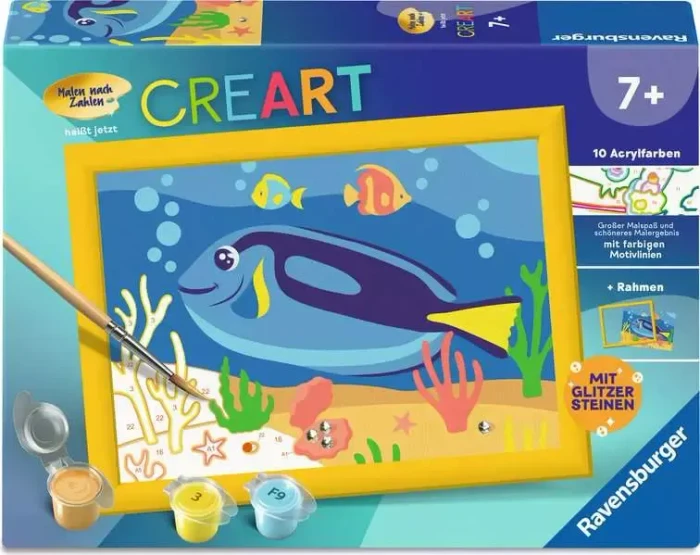 Ravensburger Malen nach Zahlen CreArt Doktorfisch